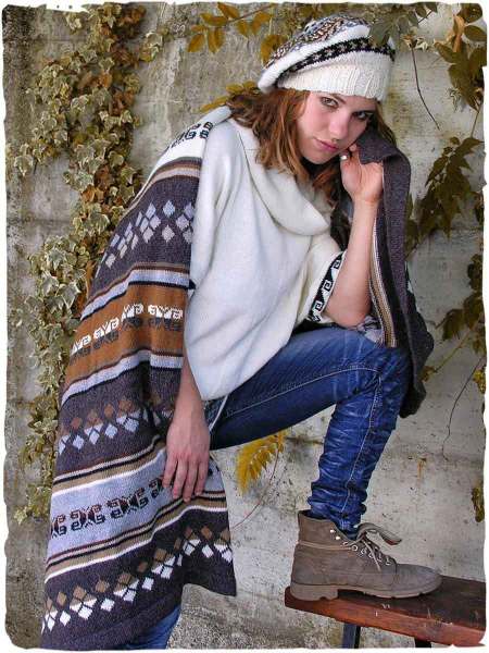 Chales-femme-rectangulaires-en-tricot-Anita