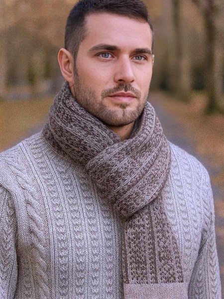 Echarpe-homme-hiver