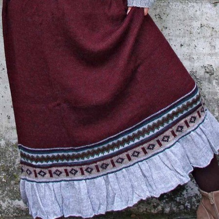 Jupe-longue-en-maille-New-Folk