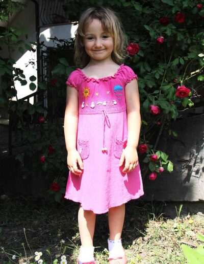 Robe boheme fillette