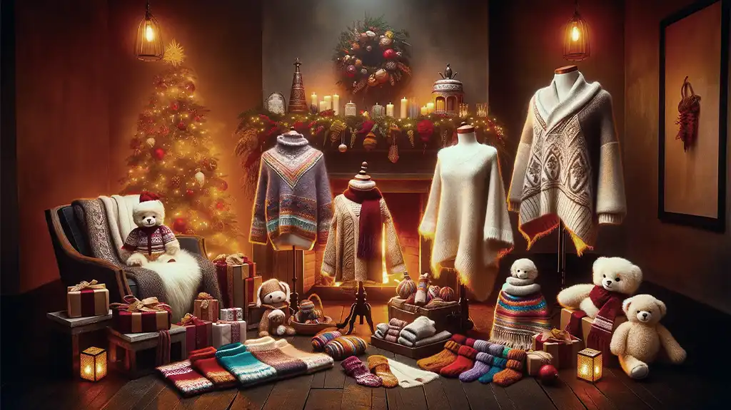 arbre de Noël avec des cadeaux